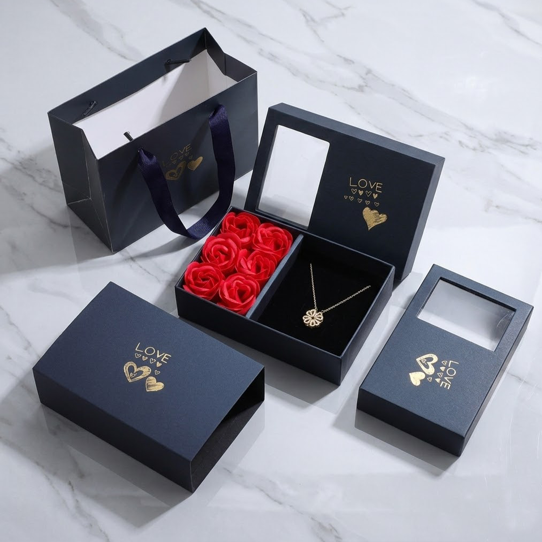 Jalok Collection Lucky Clover Heart Necklace