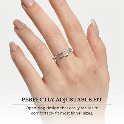 Jalok Collection Willow Strength Adjustable Ring