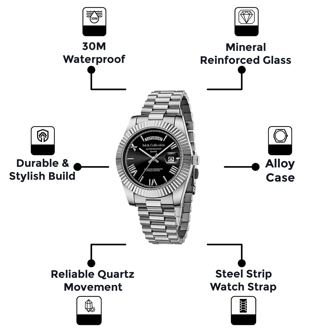 Meet the Jalok Collection Imperio Wristwatch – Your Ultimate Expression of Timeless Luxury